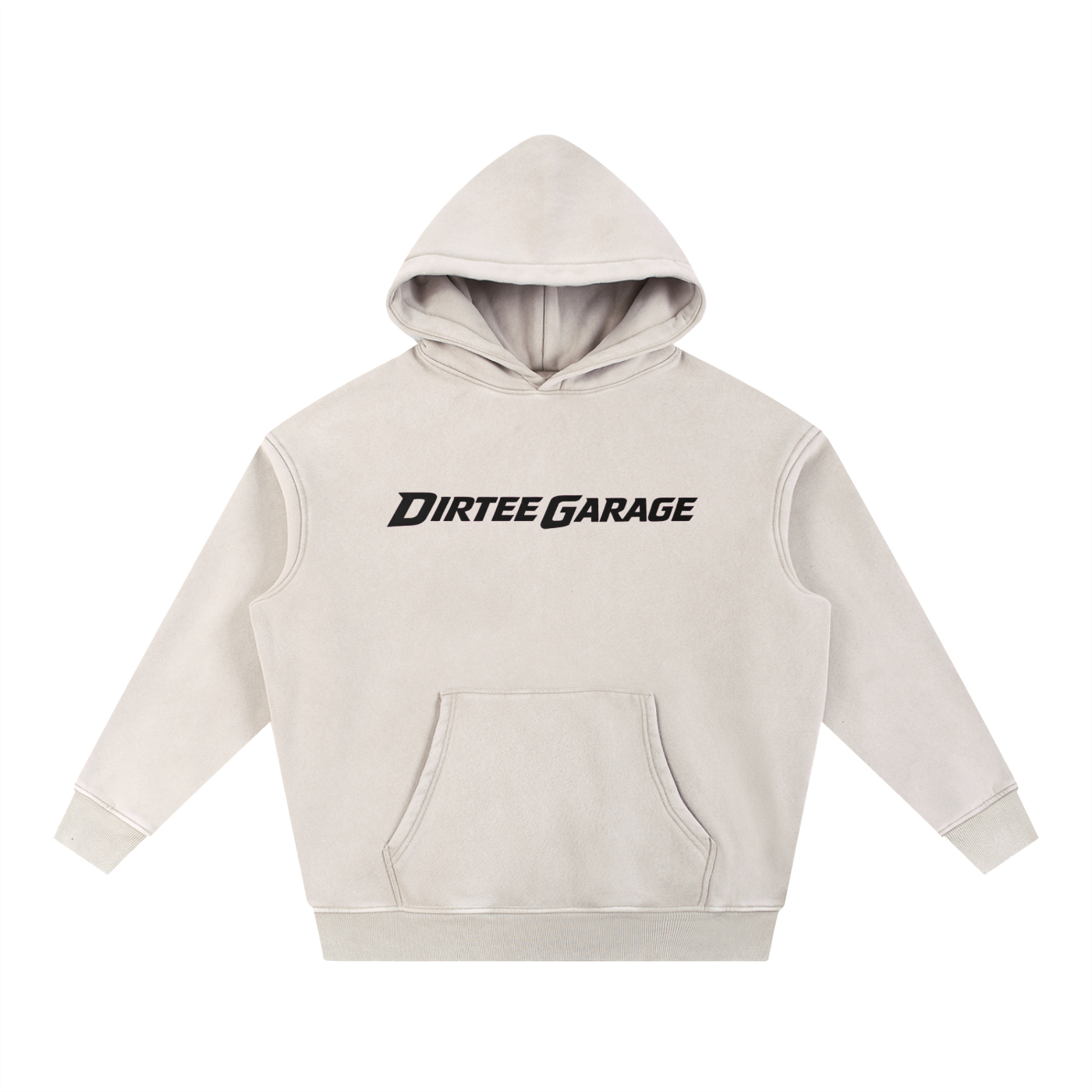 Blackout Logo Oversized Hoodie
