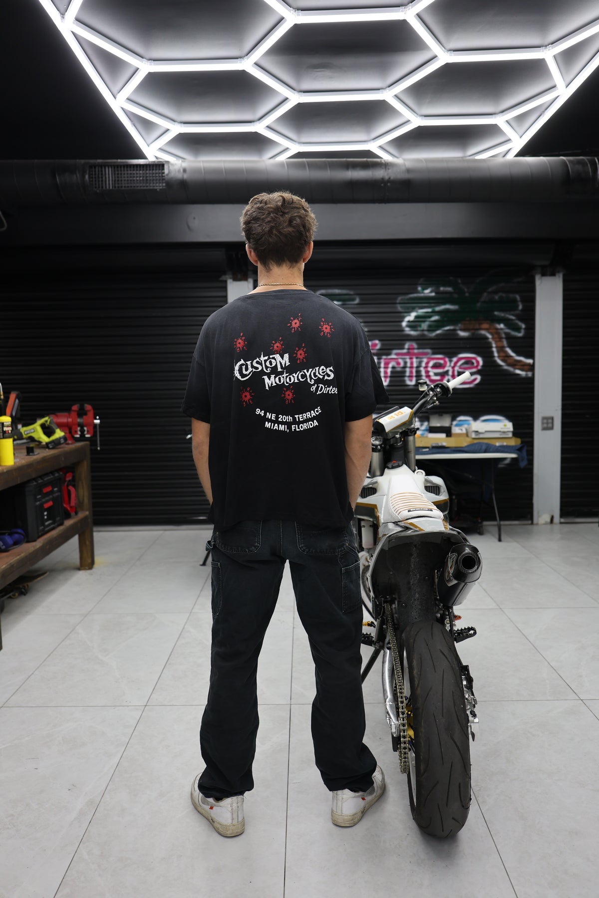 Bullet Hole custom motorcycles Short Sleeve