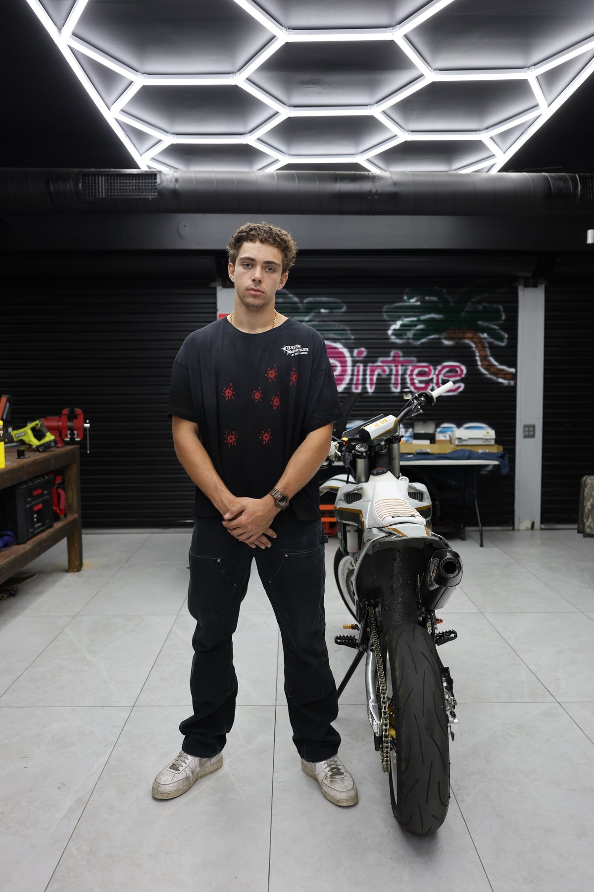 Bullet Hole custom motorcycles Short Sleeve