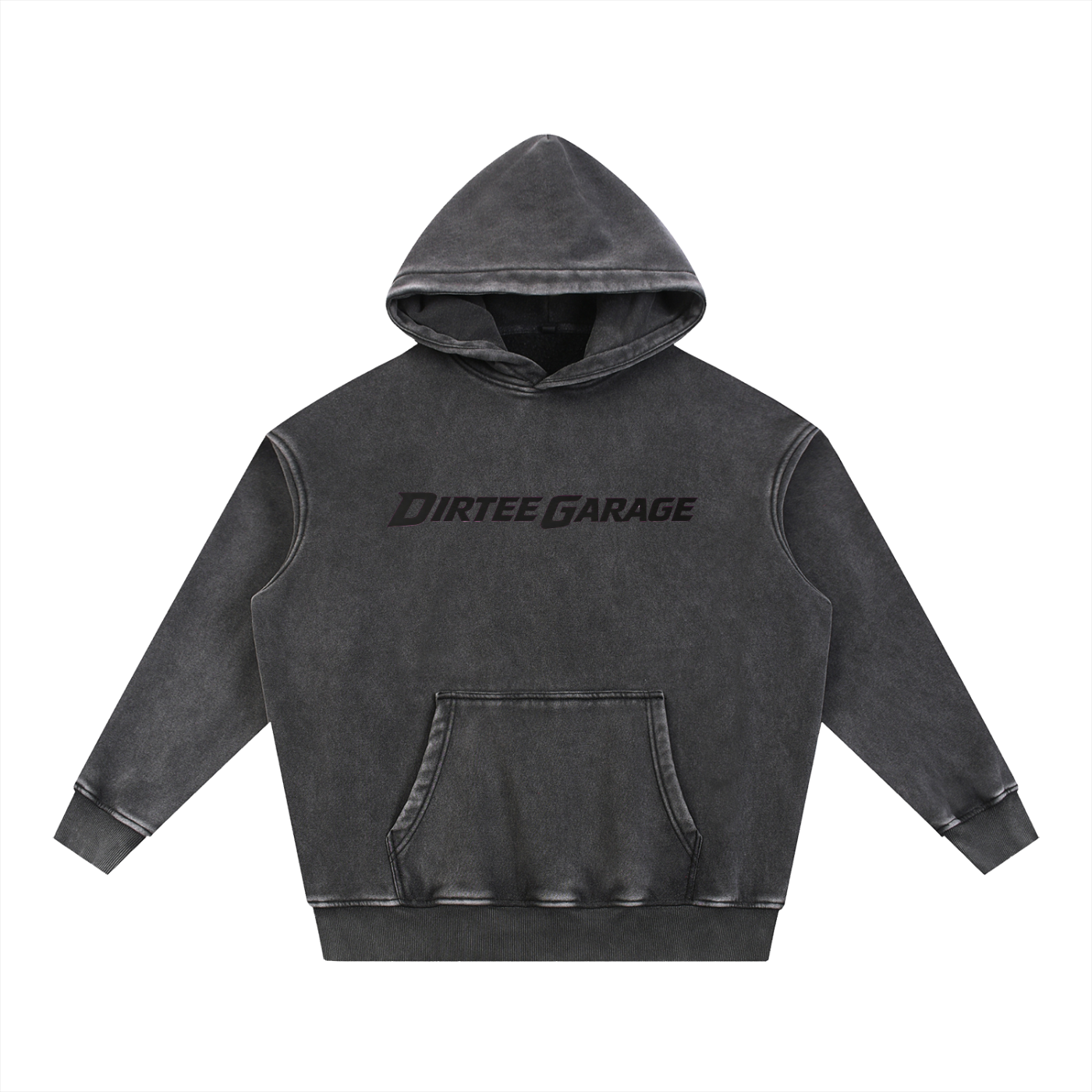 Blackout Logo Oversized Hoodie